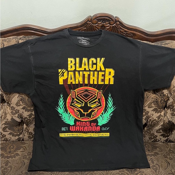 Black Panther King Of Wakanda shirt - Picture 2 of 3